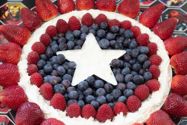 Captain America Fruit Tray