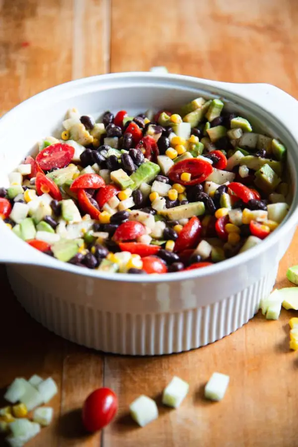 Avocado Black Bean Salad