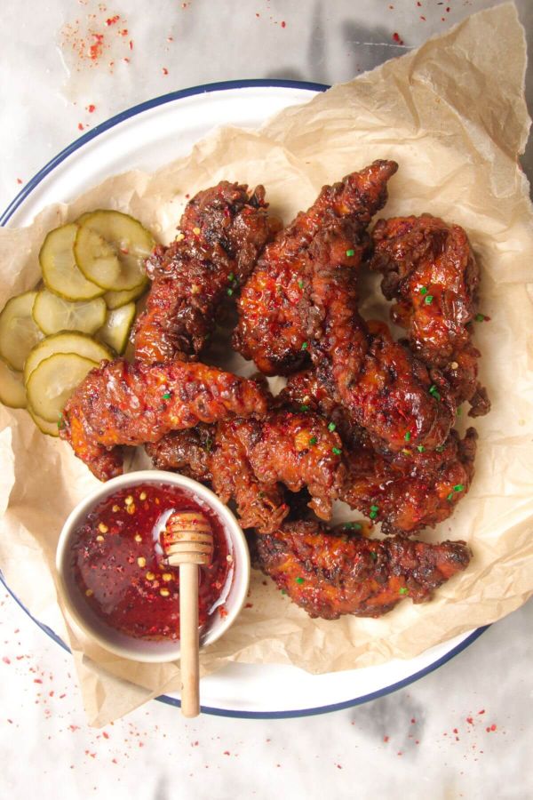 Crispy Hot Honey Chicken Tenders