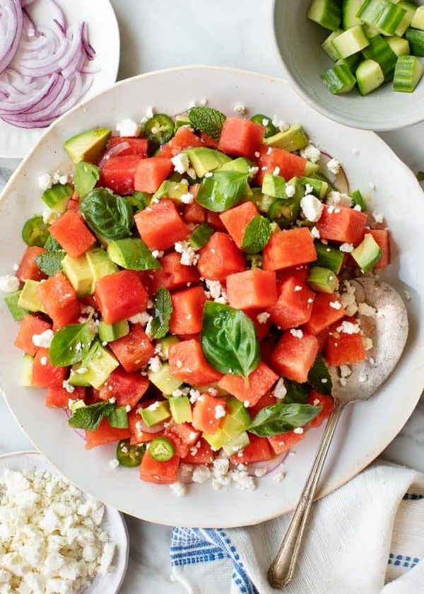 Watermelon Feta Salad