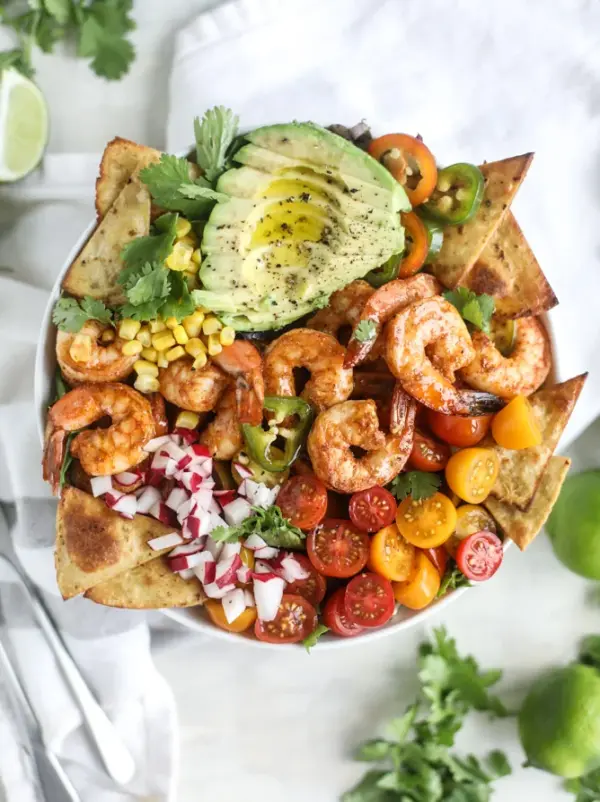 Tequila Shrimp Salad