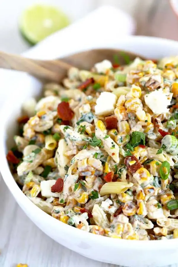 Mexican Street Corn Pasta Salad