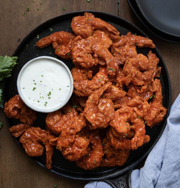 Crispy Buffalo Shrimp