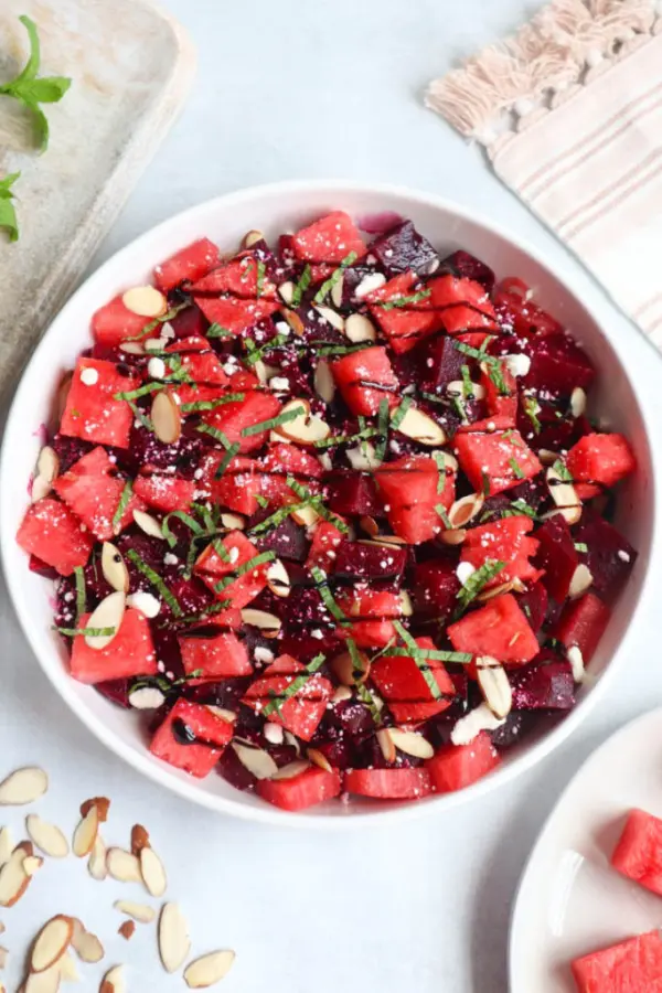 Beet Watermelon Salad