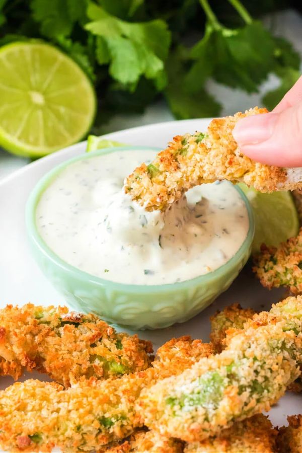 Air Fryer Avocado Fries