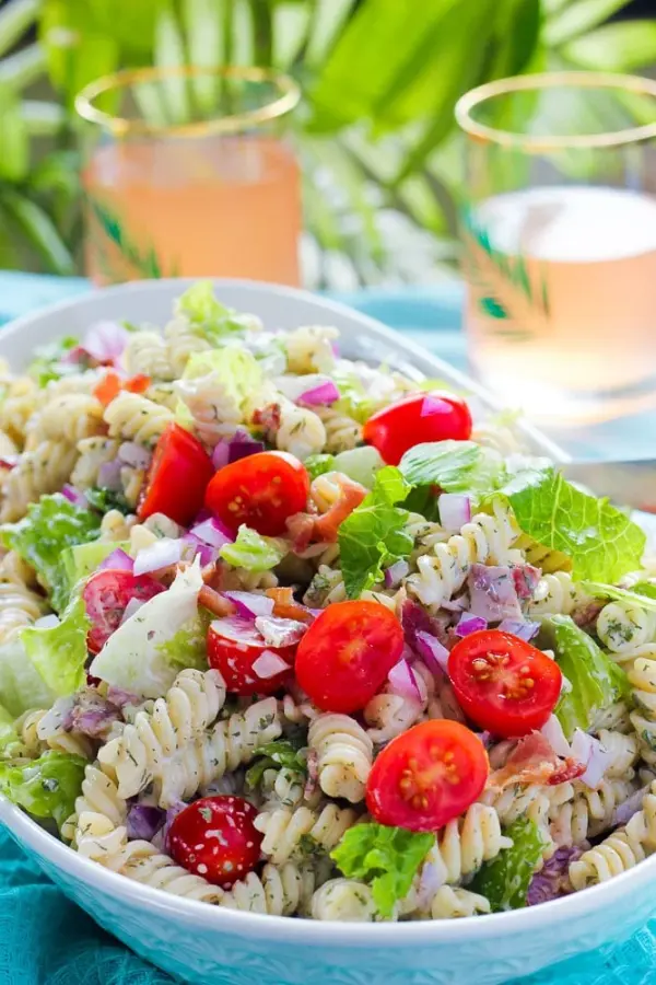 BLT Ranch Pasta Salad