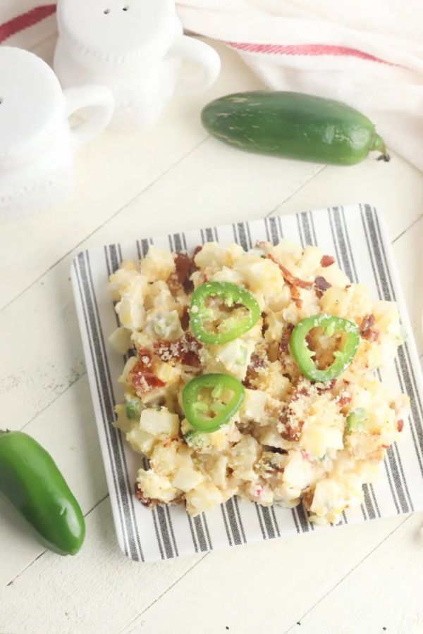 Jalapeno Popper Cheesy Potatoes