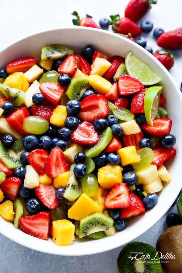 Honey Lime Fruit Salad