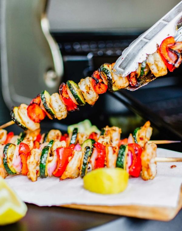 Grilled Shrimp Kebobs