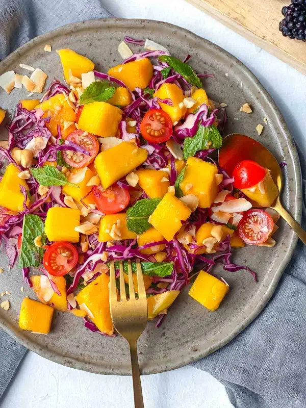 Tropical Mango Salad with Coconut