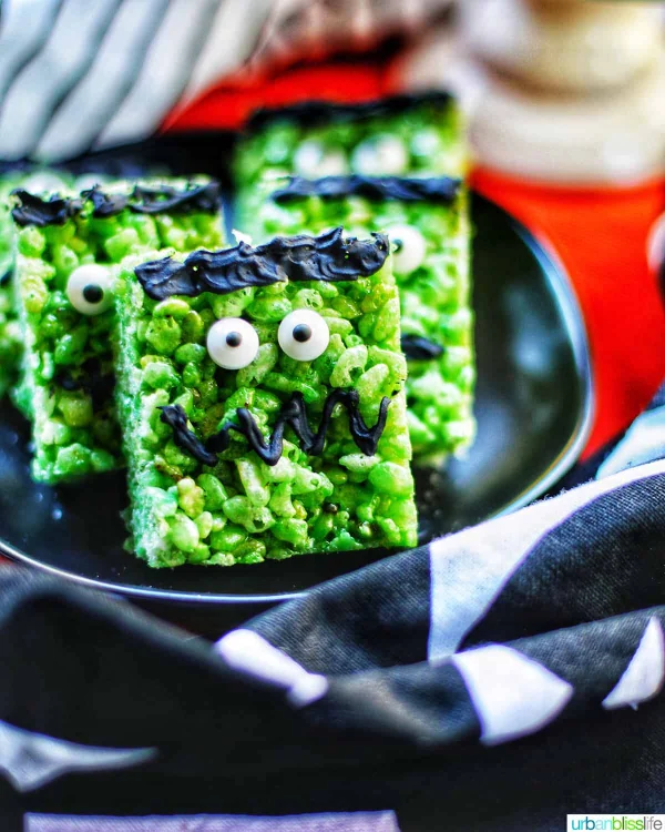 Frankenstein Rice Krispies