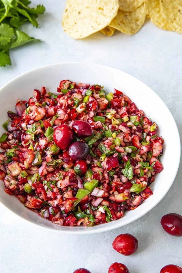 Fresh Cranberry Salsa