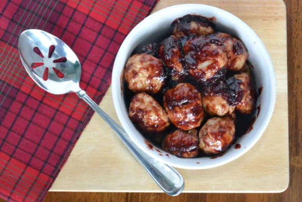 Cranberry Turkey Meatballs