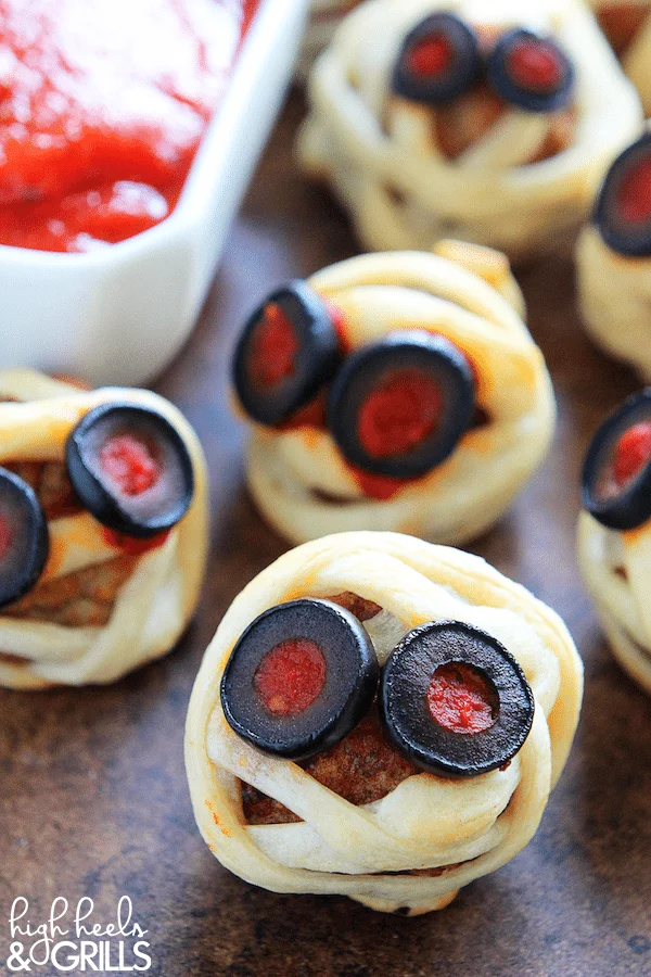 Meatball Mummies