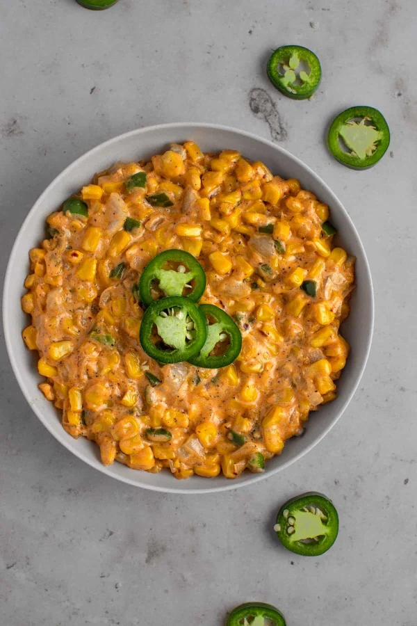 Creamy Jalapeno Corn