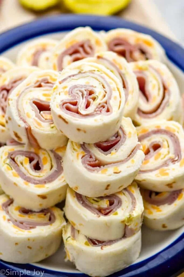 Cream Cheese Ham Roll-Ups